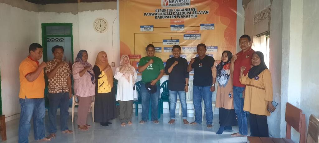 KORDIV P3S BAWASLU KAB. WAKATOBI SUPERVISI PERDANA DI TIGA PULAU.