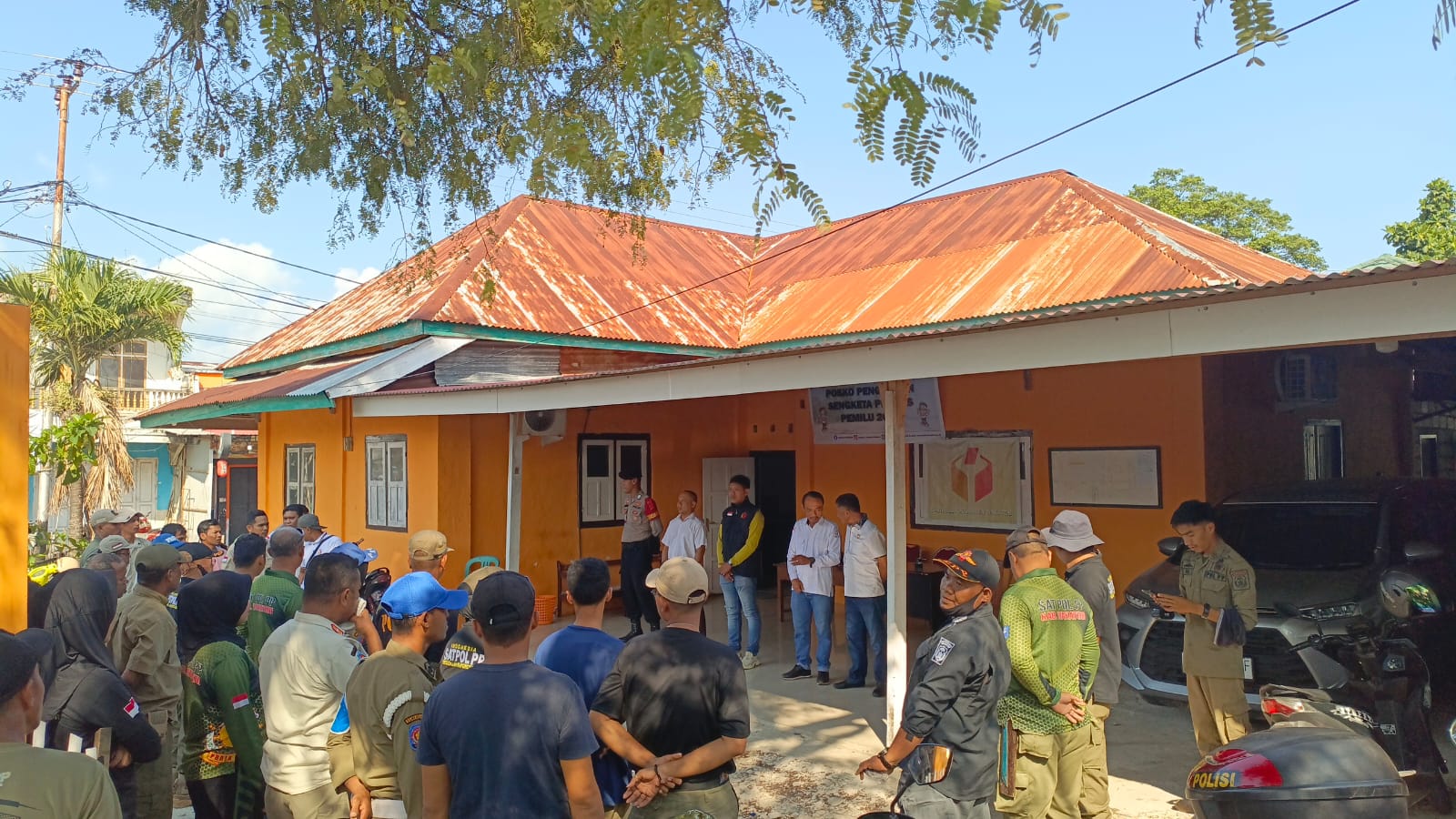 BAWASLU WAKATOBI AWASI PENERTIBAN APS PESERTA PEMILU 2024