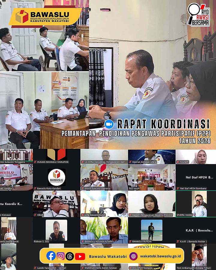 Zoom Persiapan Pendidikan Pemilu Partisipatif 2026