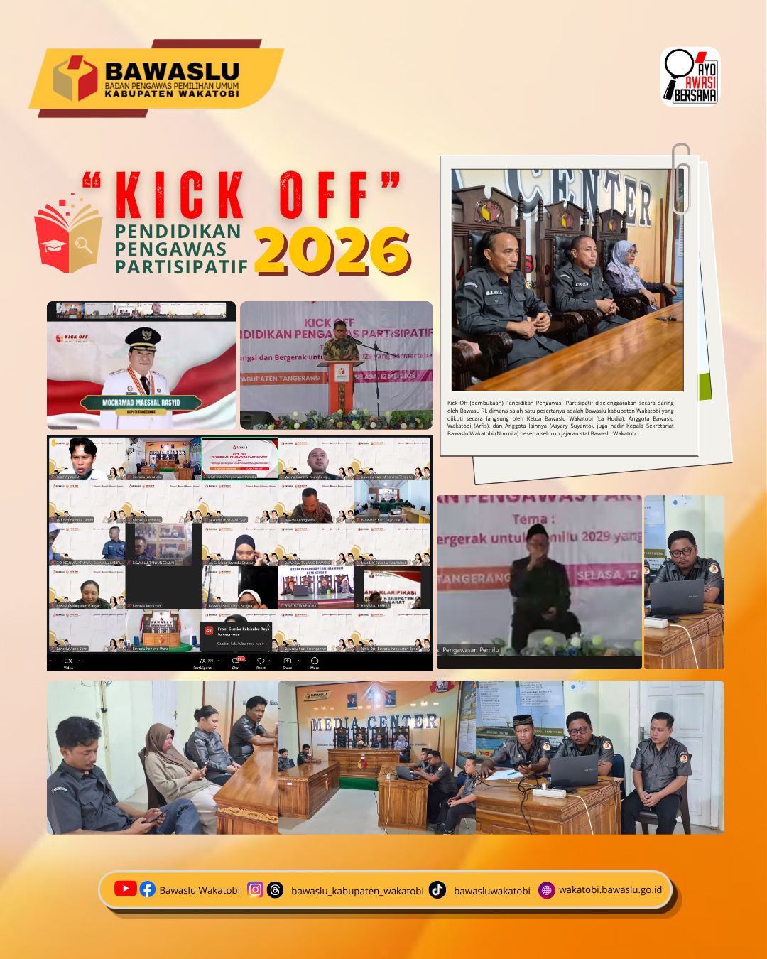 Zoom Persiapan Pendidikan Pemilu Partisipatif 2026