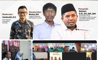 Ngobrol Kamis Ka7/5/2026, “Strategi Kolaborasi dan Hubungan Antar Lembaga Dalam Meningkatkan Efektivitas Pengawasan Pemilu 2029.” 
