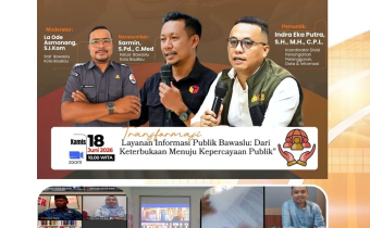 TRANSFORMASI LAYANAN INFORMASI PUBLIK BAWASLU Dari Keterbukaan Menuju Kepercayaan Publik