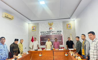 Bawaslu Wakatobi Hadiri FGD Penataan Dapil dan Alokasi Kursi DPRD